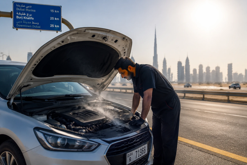 Why Engine Oil Thickens in UAE Summer — and What That Means for Your Car