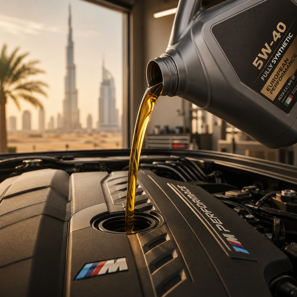 Engine Oil Change UAE – The Ultimate Guide for 50°C Summer Heat (2026)