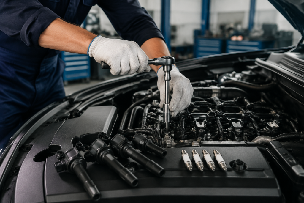 Spark Plug Replacement UAE – Signs, Cost & Best Brands (2026 Guide)